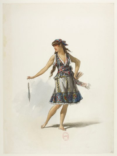 Saint-Saëns - Henry VIII - Costume Designs - Lacoste - 72. Costume by Eugene Lacoste